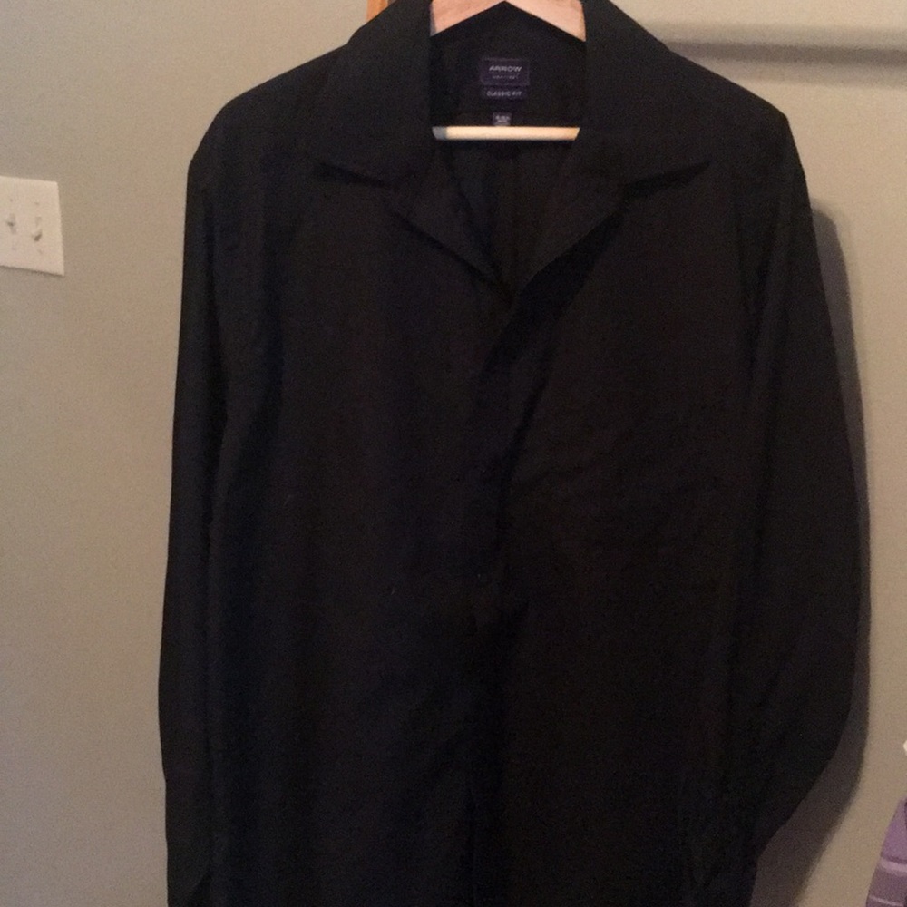 Black men's button-up, 16.5, 34/35